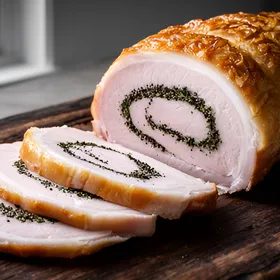 Porchetta i ugn med frasig svål